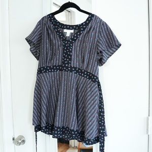 Motherhood Tie Back Blouse